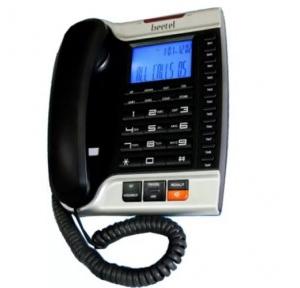 Beetel M 70 Black & Silver Corded Landline Phone